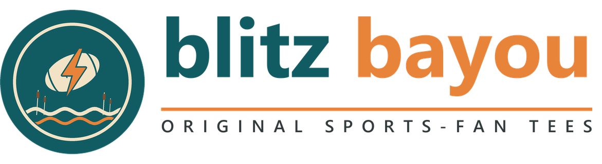 Blitz Bayou | Original Sports Fan T-Shirts